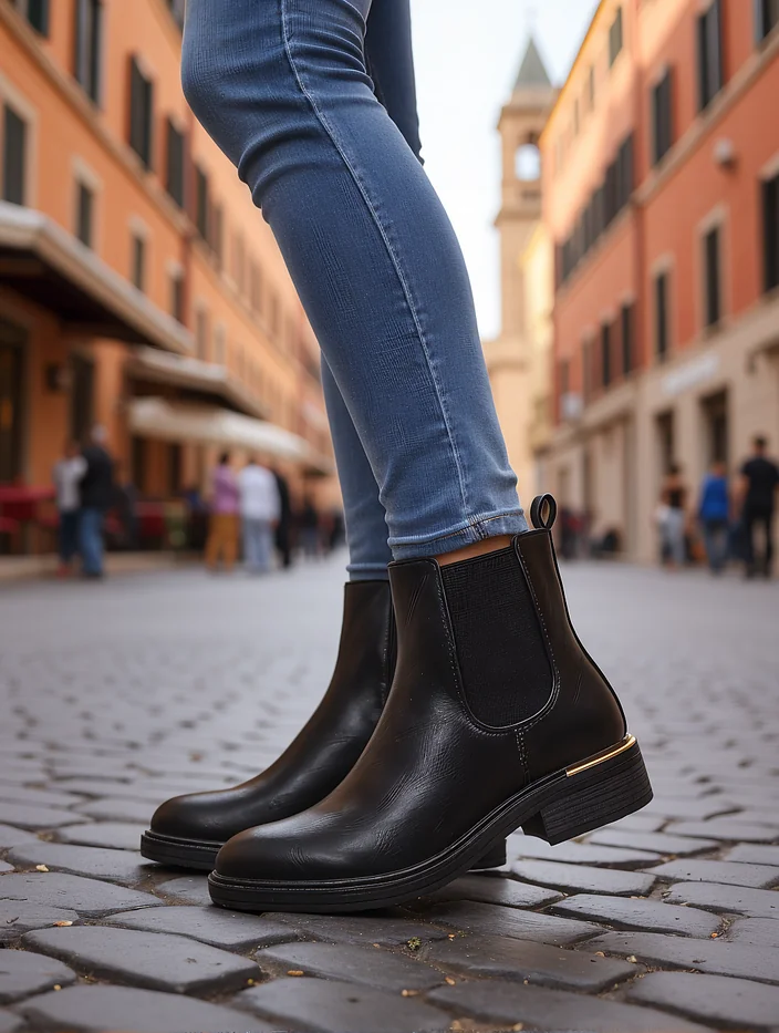 Royalfashion Női Bokacsizma Rizzea