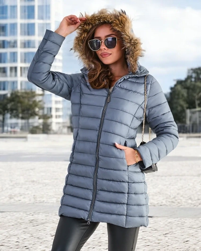 Royalfashion Női steppelt téli dzseki