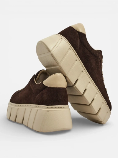 Eller sportos női sneakerek természetes bőrből