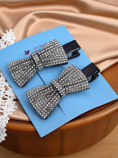 Royalfashion 2 darabos, masnis, strasszköves hajcsat szett Isadora