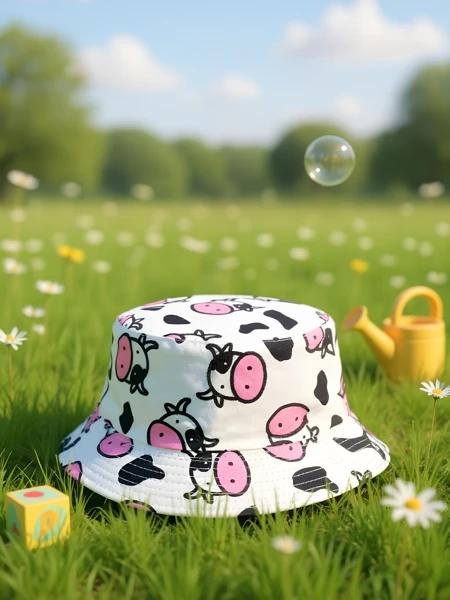 Royalfashion Gyerek Kalap Színes Mintás Bucket