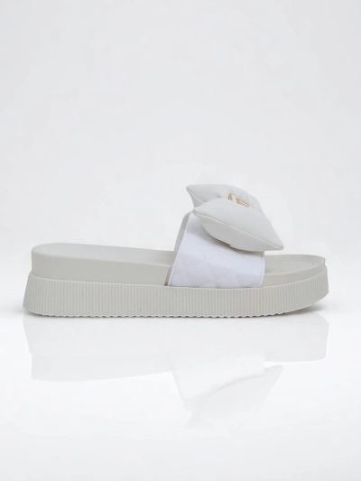 Royalfashion Női platform papucs masnival Mivo Jump