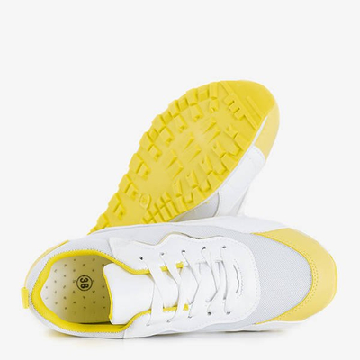 Sárga és fehér színű Mavena cipők - Cipők