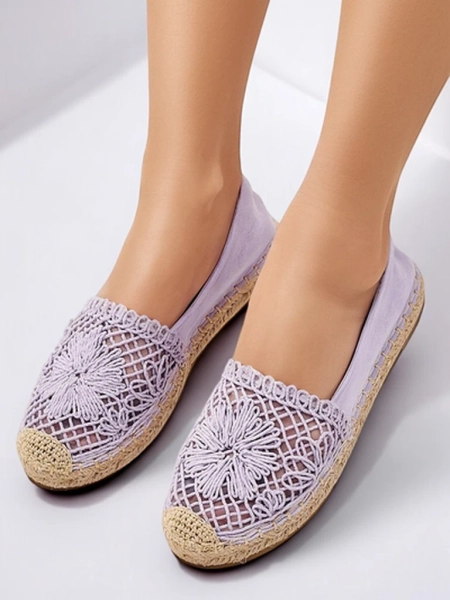 Royalfashion Női perforált espadrilles Verela