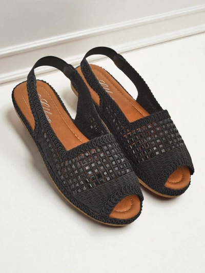 Női szandál, női espadrille szandál strasszkövekkel Belle Sparkle