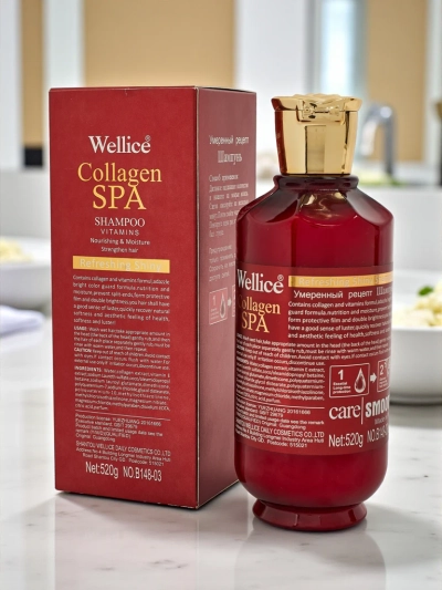 Wellice Collagen SPA sampon kollagénnel és vitaminokkal