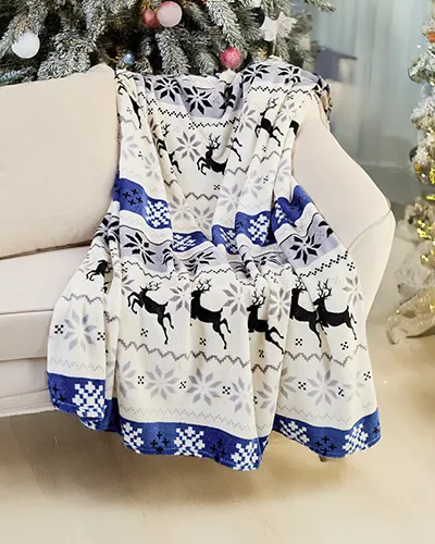 Royalfashion Karácsonyi dobó takaró 160x200