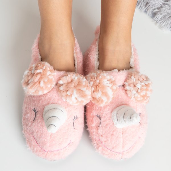 Pink Tinsel női egyszarvú papucs - Lábbeli