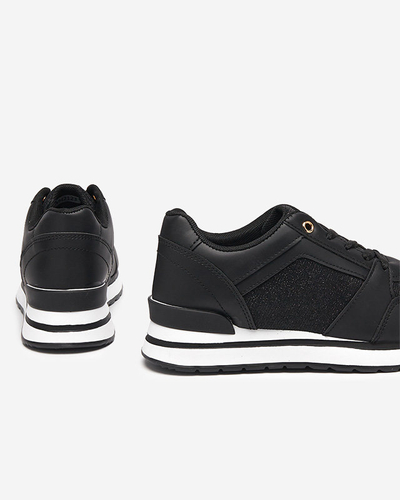 OUTLET Fekete női sportcipő Uzzuci- Lábbeli