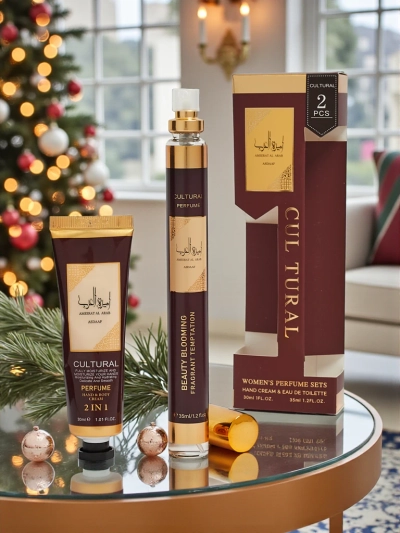 Inspirált női Eau de Parfum és kézkrém szett Arab Burgundy