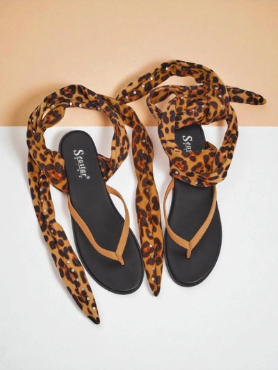 Royalfashion női papucsok díszes pánttal Safari Sweet