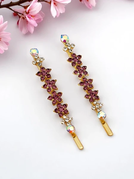 Royalfashion Hajtű strasszköves virágokkal Sparkle Blossom