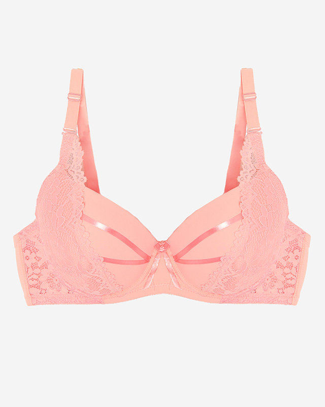 Rózsaszín párnázott melltartó - Fehérnemű