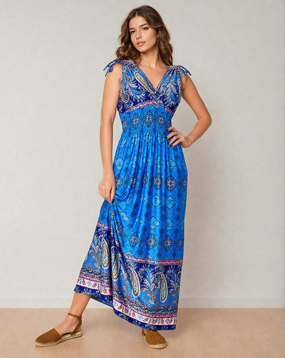 Royalfashion Női print midi ruha