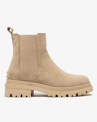 Royalfashion Bézs színű női szigetelt Comfy Walk csizma