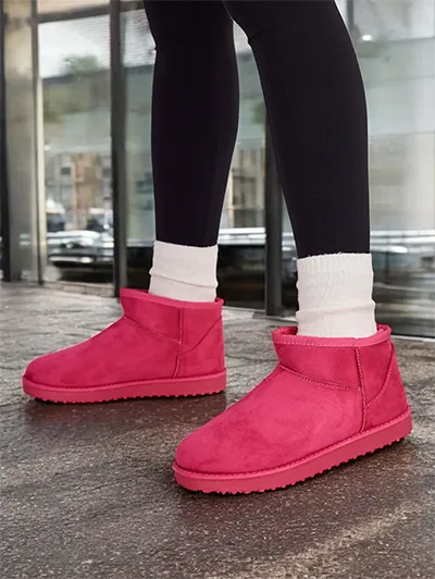 Royalfashion Rövid női havibakancsok a'la Hozis