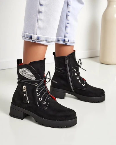 Royalfashion Női bokacsizma munkás Volio