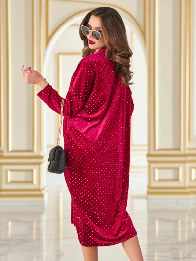 Royalfashion Női ruha ráncolással