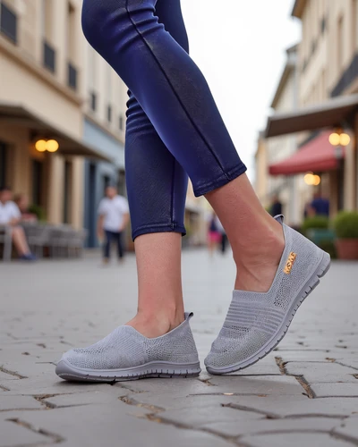 Royalfashion Női sportos mokaszin Sortpes