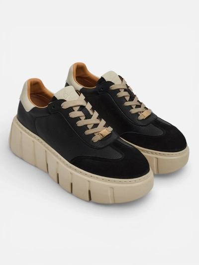 Taures sportos női sneakerek természetes bőrből