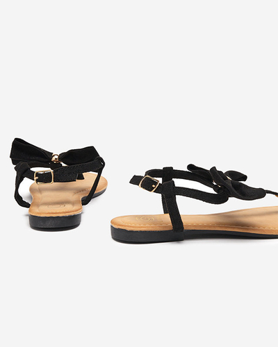 OUTLET Fekete női szandál Risalsa - Footwear