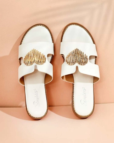 Royalfashion Női Olis lapos talpú flip-flop