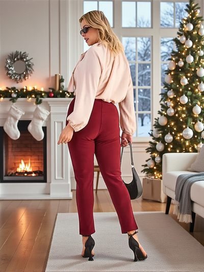 Royalfashion Női szigetelt treggings nadrág PLUS SIZE
