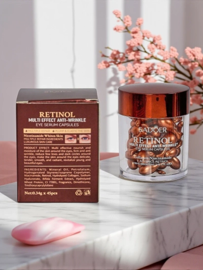 Sadoer Athena Retinol Collagen – szemkörnyékápoló kapszulák ráncok ellen 40g