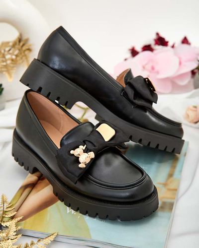 Royalfashion Női mokaszin masnival Mantarme