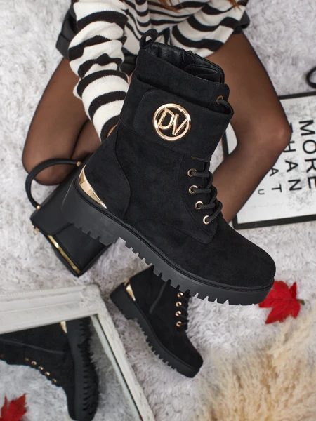 Női Lorice díszes worker bakancsok