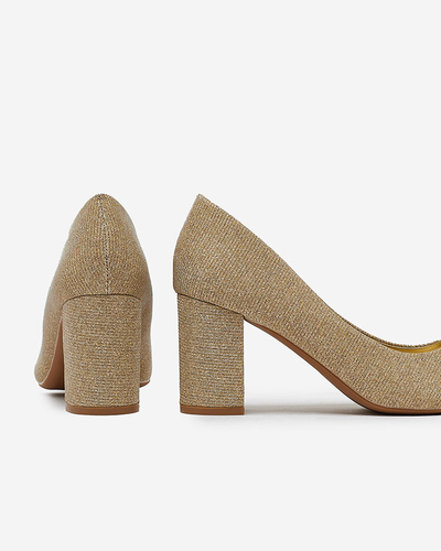 Royalfashion Női Eotira Glitter Stiletto Post Top pumps
