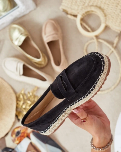 Royalfashion Női eko velúr mokaszin Monum