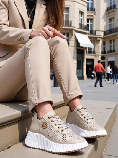 Royalfashion Női sportos fűzős sneaker Jovenes