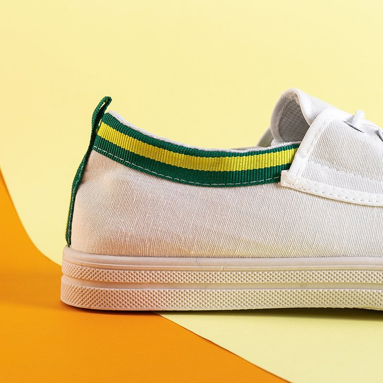 A Nelchael férfi fehér sportcipők - cipők