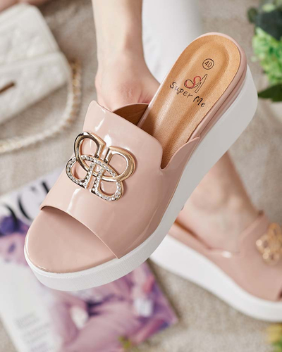 Royalfashion Lakkozott női flip-flop a Sailla oldalon