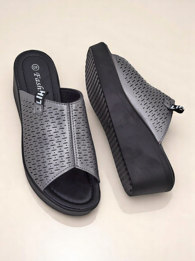 Royalfashion Női ékpántos papucs Luna Wedge