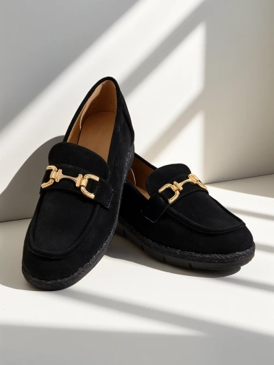 Royalfashion Női slip-on cipők dekoratív orral