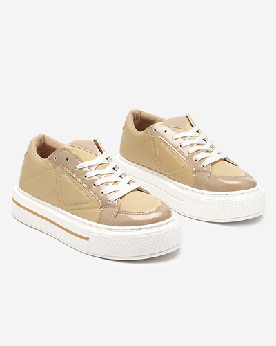 OUTLET Női sportcipő bézs színben Smaqo- Footwear