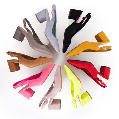 Kék női szandál a Siofra oszlopon - Lábbeli