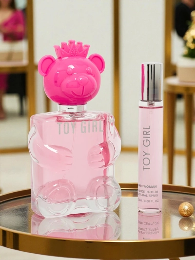 Szett Toy Girl Pink ihlette női Eau de Parfum és parfümolaj