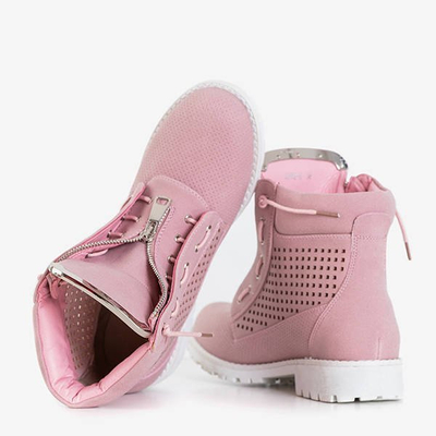 OUTLET Pink Női Ice Love áttört túrabakancs - Lábbeli