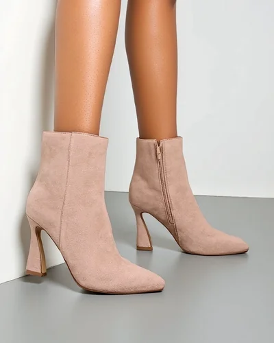 Royalfashion Női stiletto bokacsizma Dipezz