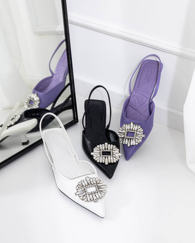 OUTLET Violet női magassarkú cipő Arga - Lábbeli