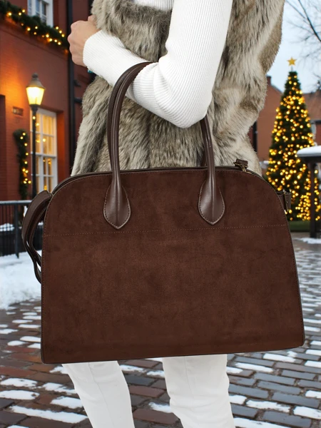 Dorelle női shopper táska, öko-velúr