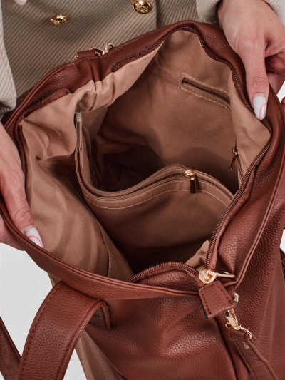 Nagy női műbőr shopper táska Moon Whisper