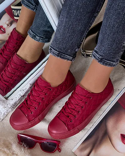 Royalfashion Női steppelt tornacipő Nivve