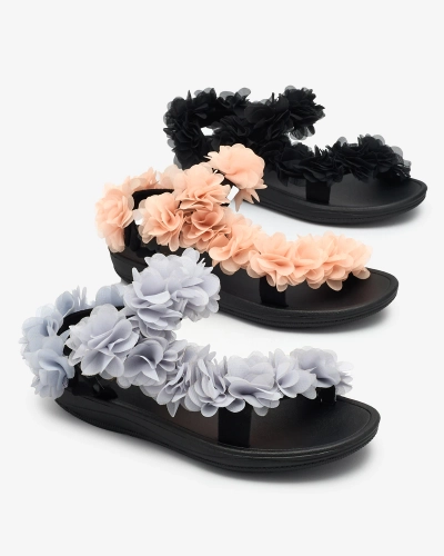 Royalfashion Powder női szandál virágokkal Alferroy