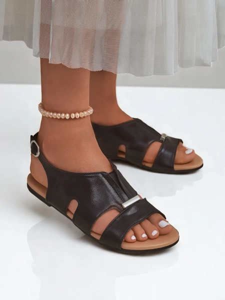 Royalfashion Női lapos talpú szandál Solea Comfort