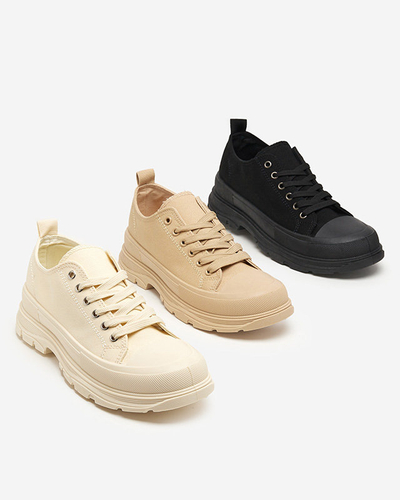 Világosbarna Ohema női sportcipő - Lábbeli