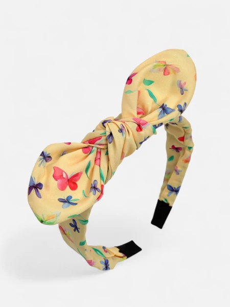 Royalfashion Mintás masnis gyermek hajpánt